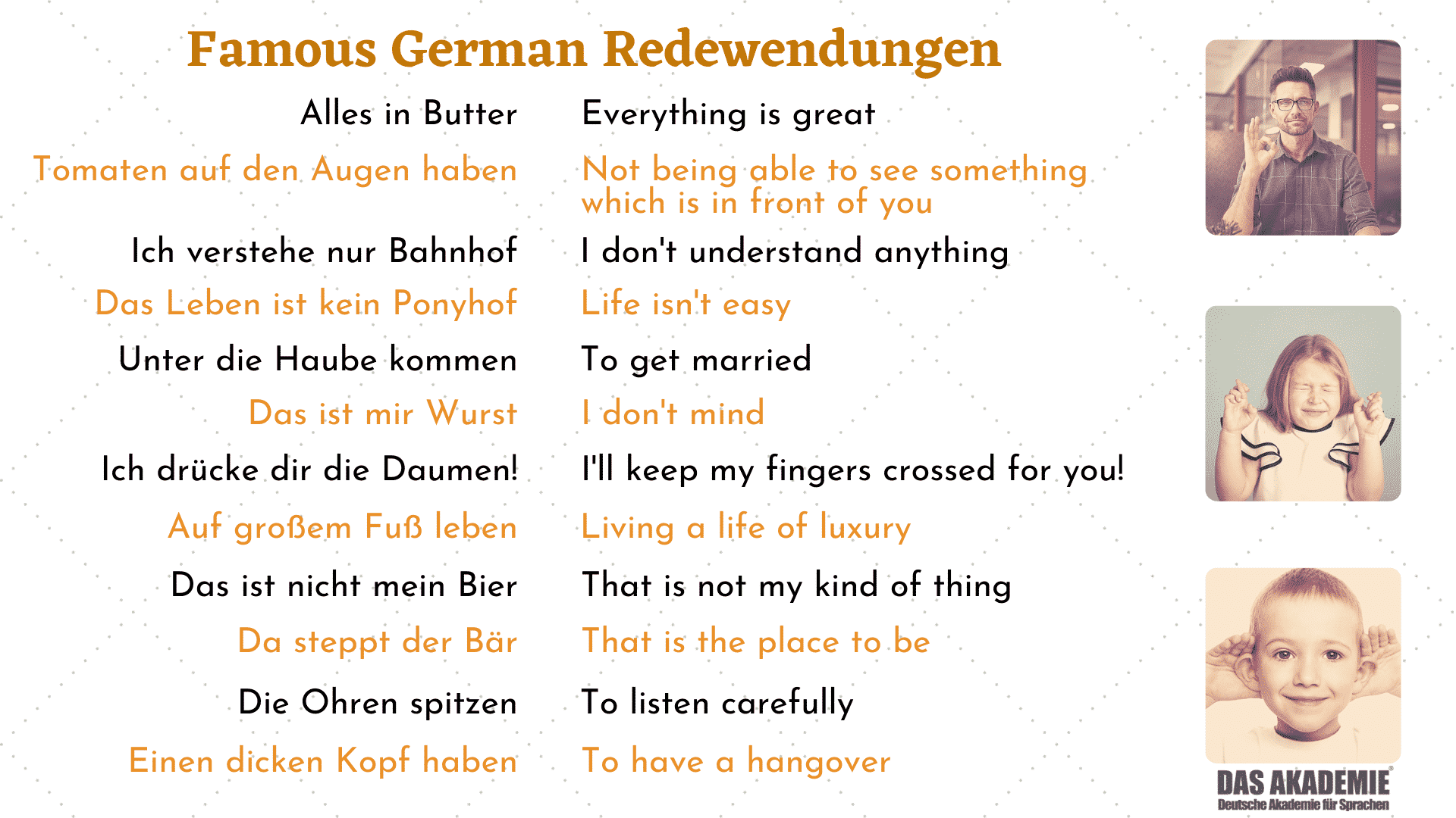 Redewendungen
